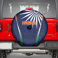 India Cricket World Cup 2024 Spare Tire Cover Men In Blue Dynamic - Wonder Print Shop