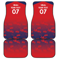 England Cricket World Cup 2024 Car Mats Seamless Inspiration LT7 - Wonder Print Shop