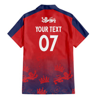 England Cricket World Cup 2024 Family Matching Mermaid Dress and Hawaiian Shirt Seamless Inspiration LT7 - Wonder Print Shop