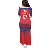England Cricket World Cup 2024 Puletasi Seamless Inspiration - Wonder Print Shop