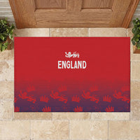 England Cricket World Cup 2024 Rubber Doormat Seamless Inspiration - Wonder Print Shop