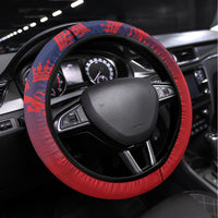 England Cricket World Cup 2024 Steering Wheel Cover Seamless Inspiration - Wonder Print Shop