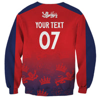 England Cricket World Cup 2024 Sweatshirt Seamless Inspiration - Wonder Print Shop