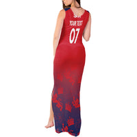 England Cricket World Cup 2024 Tank Maxi Dress Seamless Inspiration - Wonder Print Shop