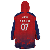 England Cricket World Cup 2024 Wearable Blanket Hoodie Seamless Inspiration - Wonder Print Shop