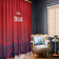 England Cricket World Cup 2024 Window Curtain Seamless Inspiration - Wonder Print Shop