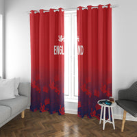 England Cricket World Cup 2024 Window Curtain Seamless Inspiration - Wonder Print Shop