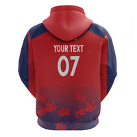 England Cricket World Cup 2024 Zip Hoodie Seamless Inspiration - Wonder Print Shop