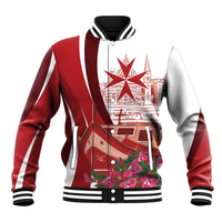 Inhobbok Malta Personalized Baseball Jacket Valetta Scenery