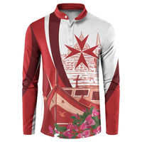 Inhobbok Malta Personalized Button Sweatshirt Valetta Scenery