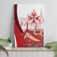 Inhobbok Malta Canvas Wall Art Valetta Scenery