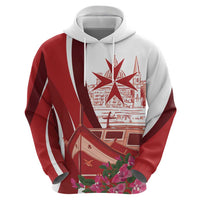 Inhobbok Malta Personalized Hoodie Valetta Scenery