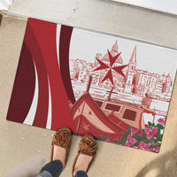 Inhobbok Malta Rubber Doormat Valetta Scenery