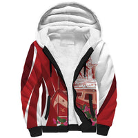 Inhobbok Malta Personalized Sherpa Hoodie Valetta Scenery