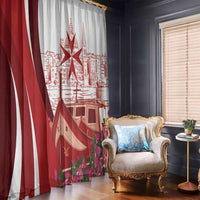 Inhobbok Malta Window Curtain Valetta Scenery
