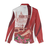 Inhobbok Malta Personalized Women Casual Shirt Valetta Scenery