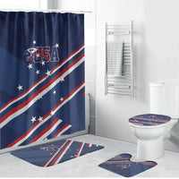 USA Rugby Stars Motif Bathroom Set GO Eagles