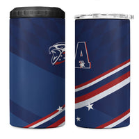 USA Rugby Stars Motif 4 in 1 Can Cooler Tumbler GO Eagles