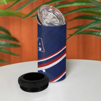 USA Rugby Stars Motif 4 in 1 Can Cooler Tumbler GO Eagles