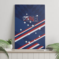 USA Rugby Stars Motif Canvas Wall Art GO Eagles
