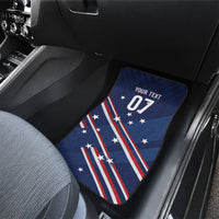 USA Custom Rugby Stars Motif Car Mats GO Eagles