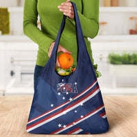 USA Rugby Stars Motif Grocery Bag GO Eagles