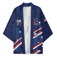 USA Custom Rugby Stars Motif Kimono GO Eagles