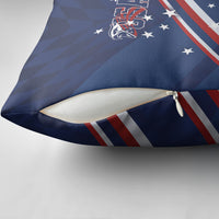 USA Rugby Stars Motif Pillow Cover GO Eagles