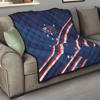 USA Rugby Stars Motif Quilt GO Eagles
