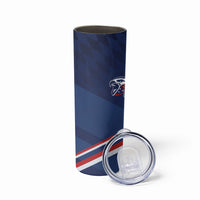 USA Rugby Stars Motif Skinny Tumbler GO Eagles