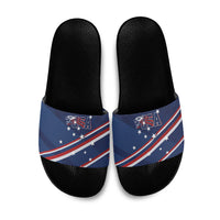 USA Rugby Stars Motif Slide Sandals GO Eagles