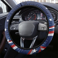 USA Rugby Stars Motif Steering Wheel Cover GO Eagles