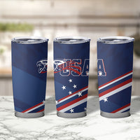 USA Rugby Stars Motif Tumbler Cup GO Eagles