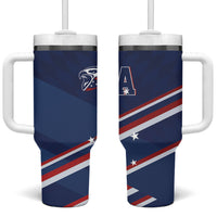 USA Rugby Stars Motif Tumbler With Handle GO Eagles
