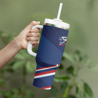 USA Rugby Stars Motif Tumbler With Handle GO Eagles
