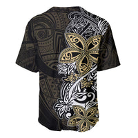 Polynesian Pride Baseball Jersey Tiare With Plumeria Mix Style LT7 - Wonder Print Shop