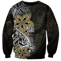 Polynesian Pride Sweatshirt Tiare With Plumeria Mix Style - Wonder Print Shop