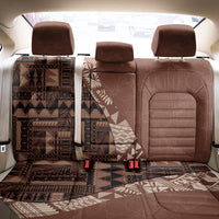 Bula Fiji Back Car Seat Cover Tribal Masi Tapa - Brown LT7 - Wonder Print Shop