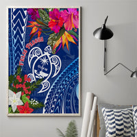 Guam Christmas Canvas Wall Art Turtle Mix Tapa Felis Pasgua LT7 - Wonder Print Shop