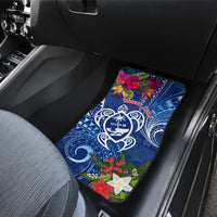 Guam Christmas Car Mats Turtle Mix Tapa Felis Pasgua LT7 - Wonder Print Shop