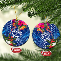 Guam Christmas Ceramic Ornament Turtle Mix Tapa Felis Pasgua LT7 - Wonder Print Shop