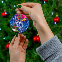 Guam Christmas Ceramic Ornament Turtle Mix Tapa Felis Pasgua LT7 - Wonder Print Shop