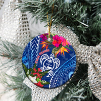 Guam Christmas Ceramic Ornament Turtle Mix Tapa Felis Pasgua LT7 - Wonder Print Shop