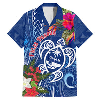 Guam Christmas Family Matching Mermaid Dress and Hawaiian Shirt Turtle Mix Tapa Felis Pasgua LT7 - Wonder Print Shop