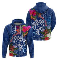 Guam Christmas Hoodie Turtle Mix Tapa Felis Pasgua - Wonder Print Shop
