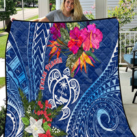 Guam Christmas Quilt Turtle Mix Tapa Felis Pasgua - Wonder Print Shop