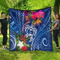 Guam Christmas Quilt Turtle Mix Tapa Felis Pasgua - Wonder Print Shop