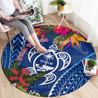 guam-christmas-round-carpet-turtle-mix-tapa-felis-pasgua