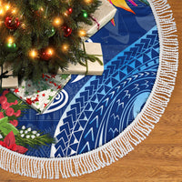 Guam Christmas Tree Skirt Turtle Mix Tapa Felis Pasgua - Wonder Print Shop