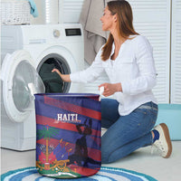 Haiti Football Les Grenadiers Laundry Basket Echoes of History - Wonder Print Shop